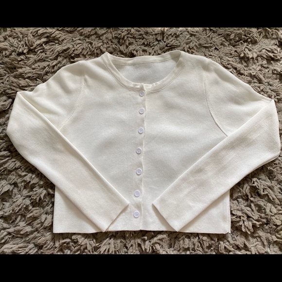 White long sleeved cardigan - Picture 1 of 1